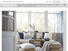 Tablet Screenshot of fondaco.se
